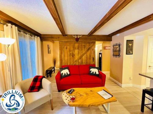 rustic mountainside chalet