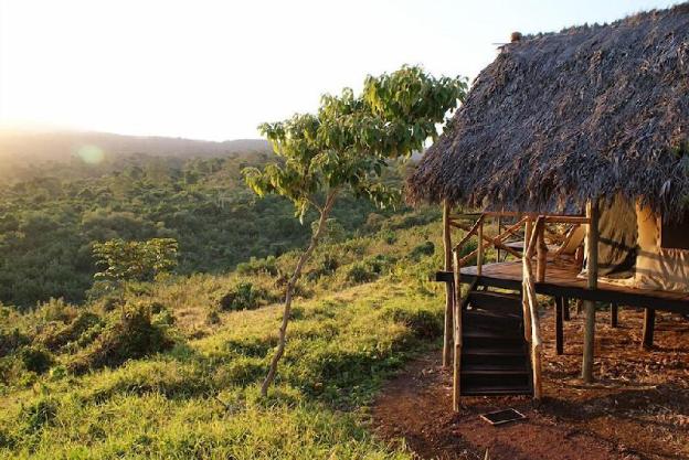 crater forest tented camp