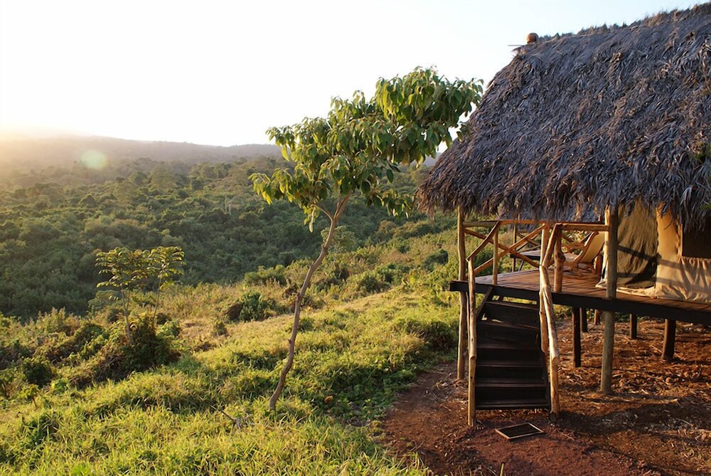 crater forest tented camp