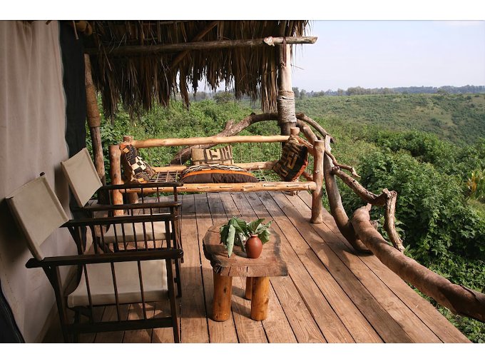 crater forest tented camp