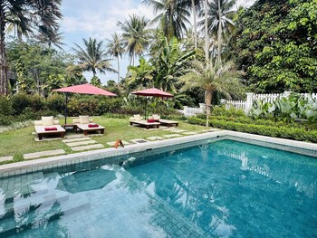 parasol blanc luang prabang
