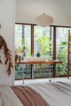 the boathouses at leaves and fishes