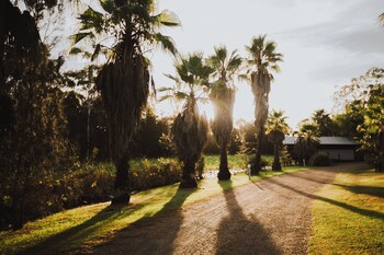 the boathouses at leaves and fishes