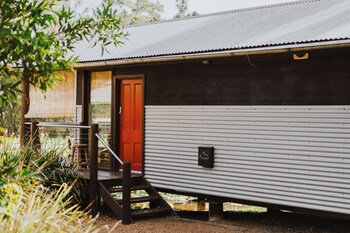 the boathouses at leaves and fishes