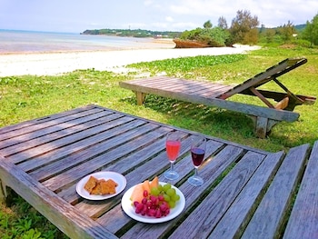 private beach house