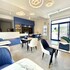 blue and white holiday bandb