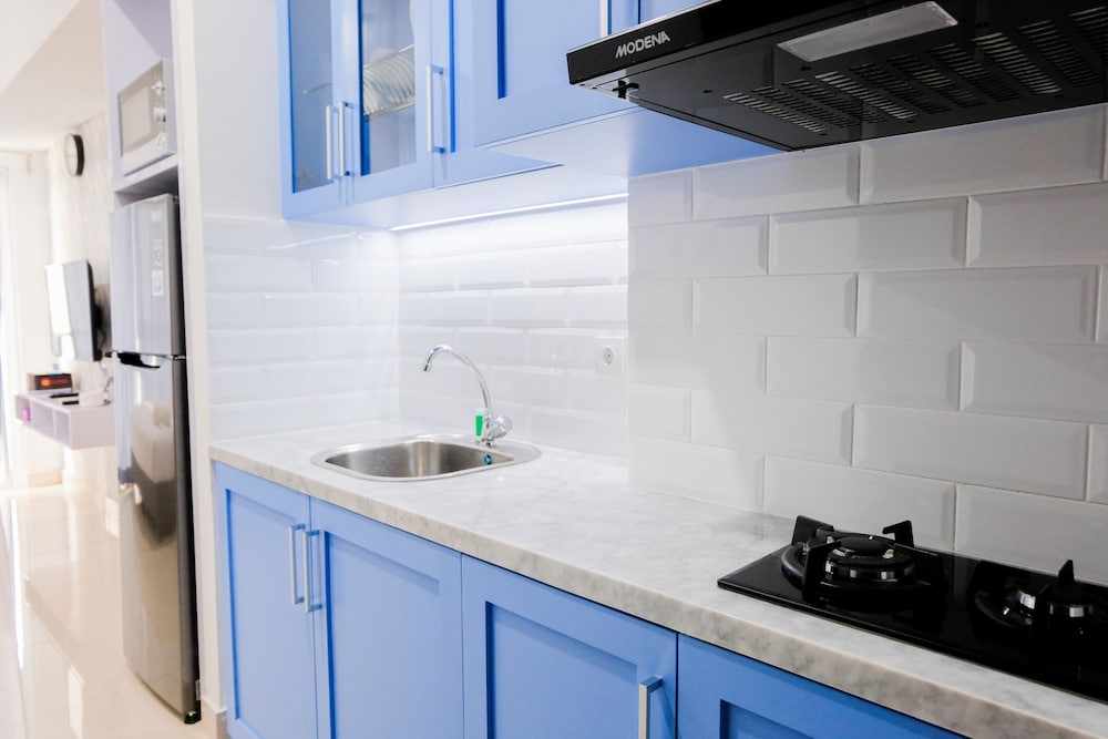 elegant studio apartment at casa de parco near ice bsd