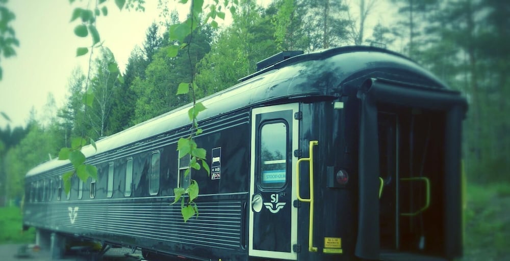 tagvagnshotellet silleruds station