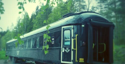 tagvagnshotellet silleruds station