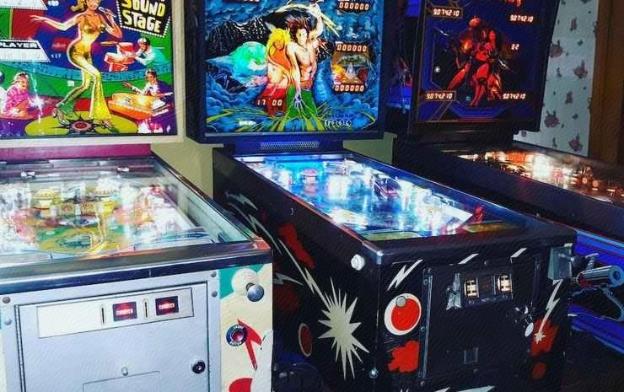 a house full of steel balls and games