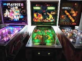 a house full of steel balls and games