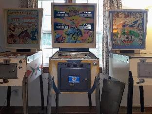 a house full of steel balls and games