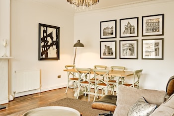 re imagined flat in georgian architecture townhouse