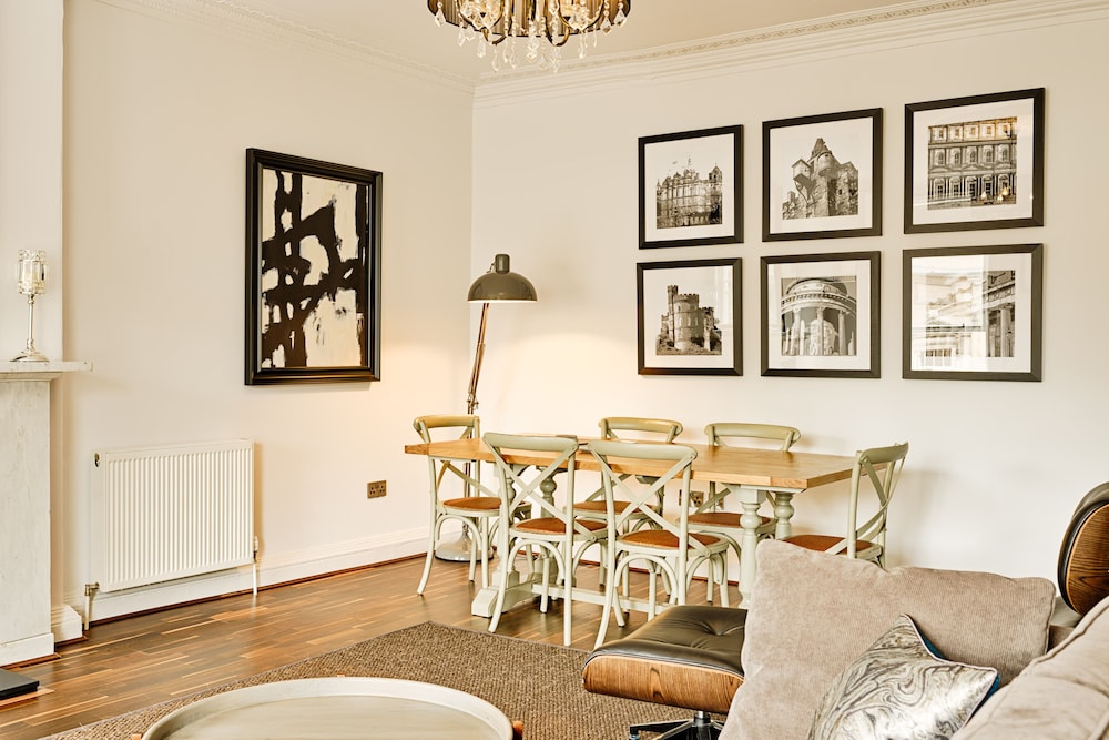 re imagined flat in georgian architecture townhouse