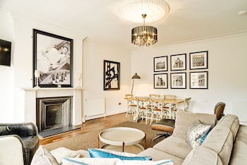 re imagined flat in georgian architecture townhouse