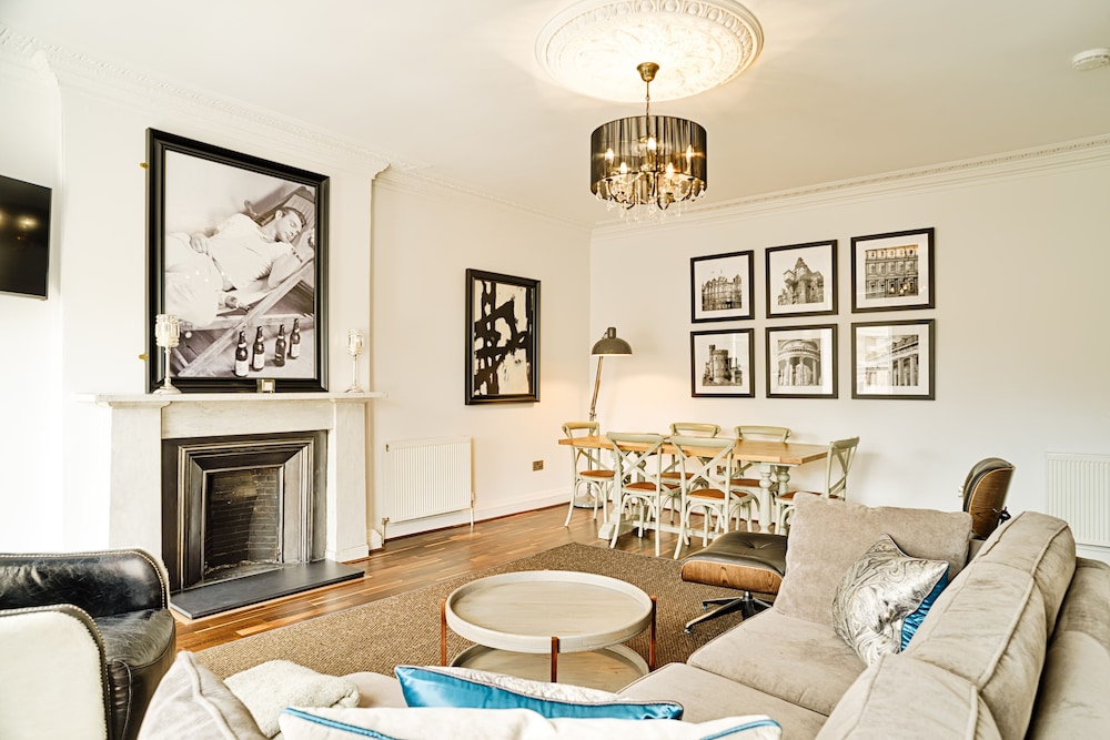 re imagined flat in georgian architecture townhouse