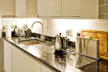 re imagined flat in georgian architecture townhouse