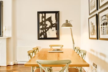 re imagined flat in georgian architecture townhouse