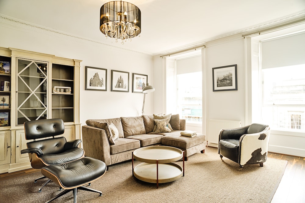 re imagined flat in georgian architecture townhouse