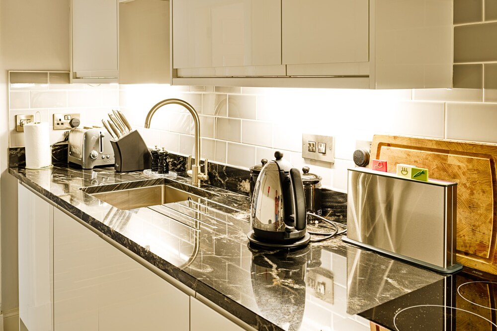 re imagined flat in georgian architecture townhouse