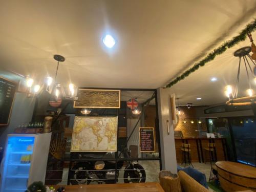 m hostel and cafe at khao kho