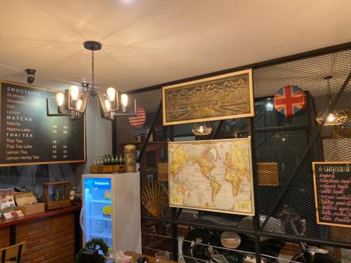 m hostel and cafe at khao kho