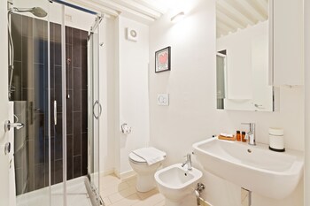 elegant loft with balcony