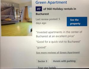 green apartment no 59