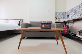 garden view studio at nifarro park apartment
