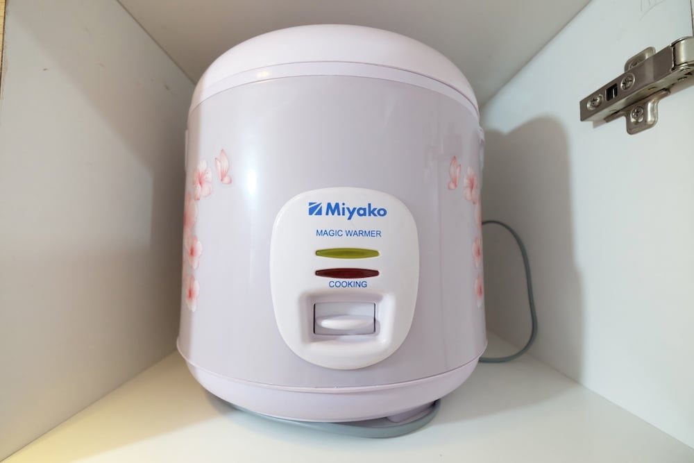 minimalist studio room at the springlake apartment sumarecon bekasi