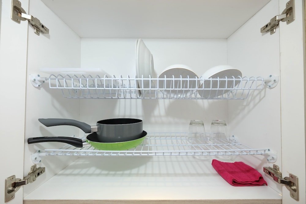 minimalist studio room at the springlake apartment sumarecon bekasi