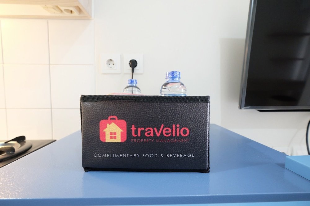 minimalist studio room at the springlake apartment sumarecon bekasi