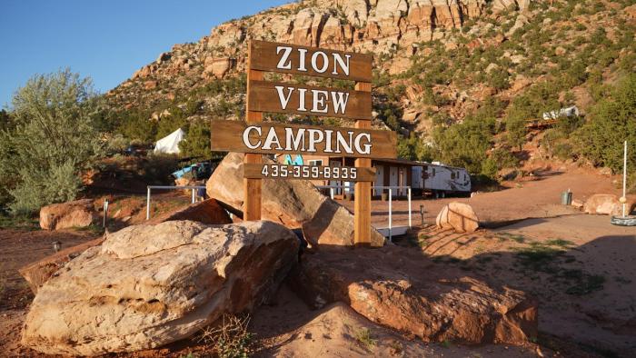 zion view camping