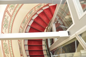 red brick apartments