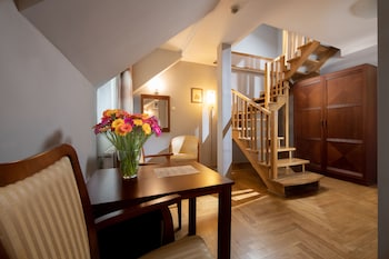 red brick apartments