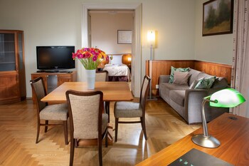 red brick apartments