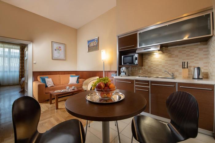 red brick apartments