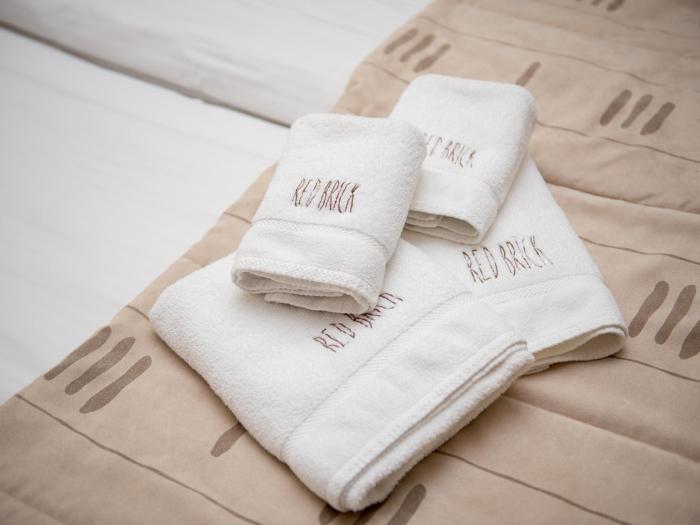 red brick apartments