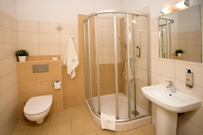 red brick apartments