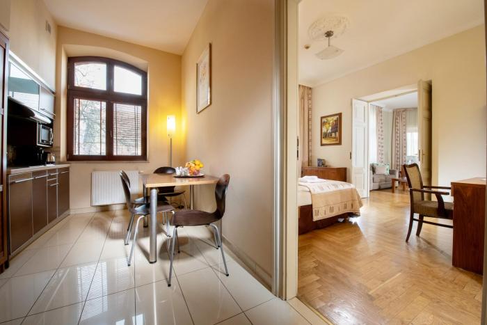 red brick apartments