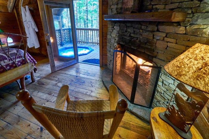a cabin in the woods