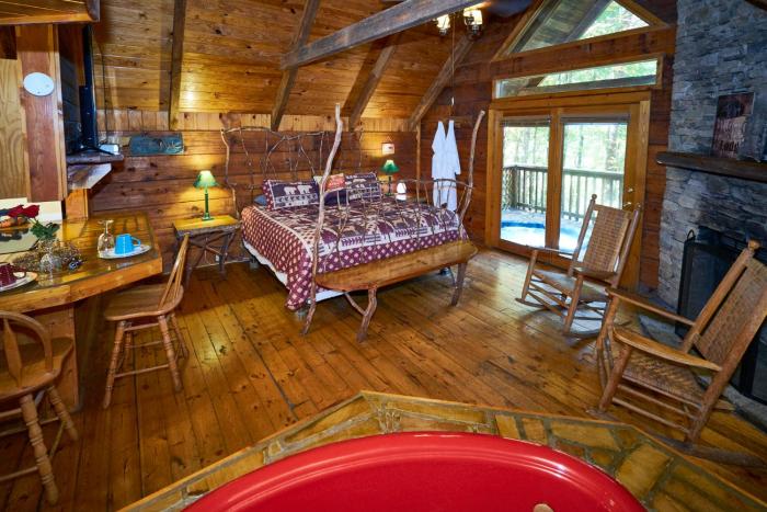 a cabin in the woods