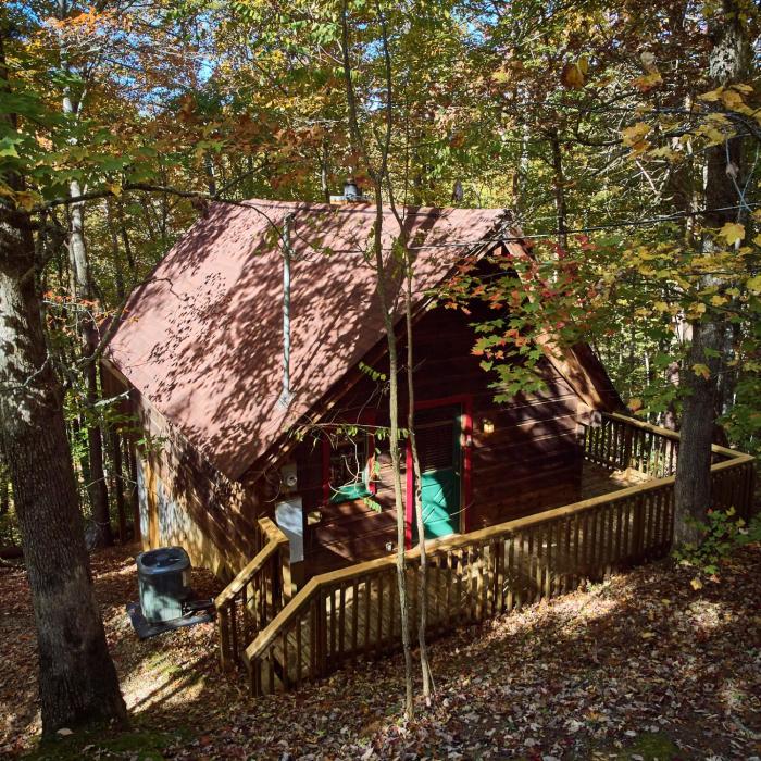 a cabin in the woods