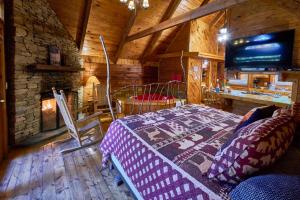 a cabin in the woods
