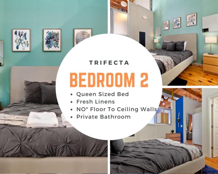 trifecta historic brick 2br getaway superhost