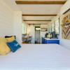 yellow blue elegant container tiny house