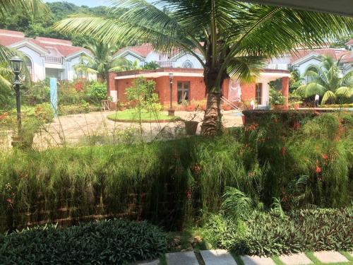 pool facing apartment in riviera foothills near baga arpoara