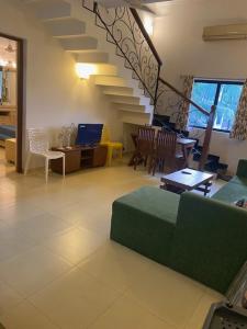 pool facing apartment in riviera foothills near baga arpoara