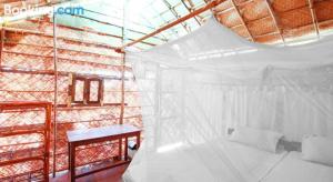 blue corner beach huts and restaurant