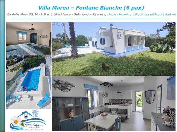 ville ninfea cassiopea e rosa pool seaside relais
